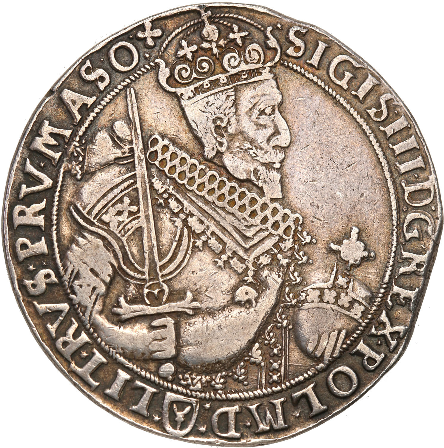 Zygmunt III Waza. Talar 1630, Bydgoszcz - RZADKOŚĆ R6